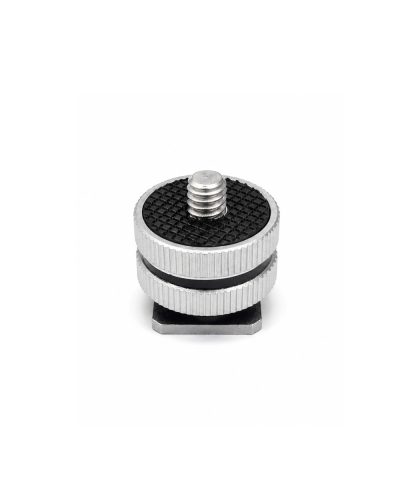 Camera Hot Shoe to 1/4"-20 Screw Adapter Mount