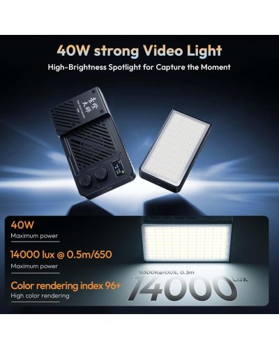 Ulanzi LM-P40RGB 40W RGB Portable Video Light
