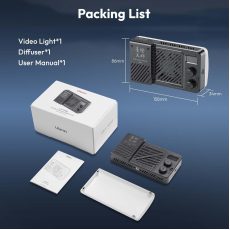 Ulanzi LM-P40RGB 40W RGB Portable Video Light Ulanzi LM-P40RGB 40W RGB Portable Video Light