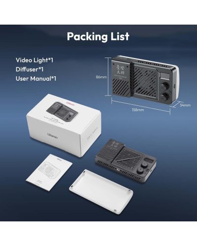 Ulanzi LM-P40RGB 40W RGB Portable Video Light