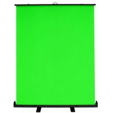 DUCAME 1.5mx2m Foldaway Background Stand With Pull up ChromaKey Green Screen Background