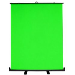 DUCAME 1.5mx2m Foldaway Background Stand With Pull up ChromaKey Green Screen Background