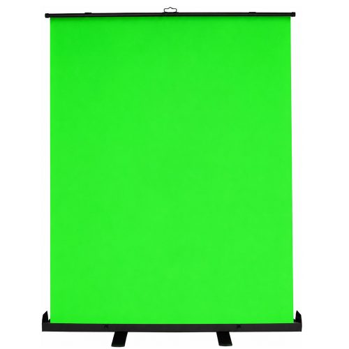 DUCAME 1.5mx2m Foldaway Background Stand With Pull up ChromaKey Green Screen Background