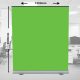 DUCAME 1.5mx2m Foldaway Background Stand With Pull up ChromaKey Green Screen Background