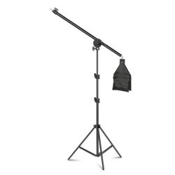 Stand Tripod for Photo Studio 2M with  Boom Arm