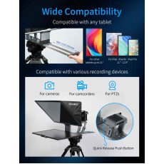 FEELWORLD TP21 21-inch Folding Teleprompter With Monitor