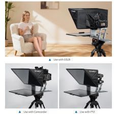 FEELWORLD TP21 21-inch Folding Teleprompter With Monitor