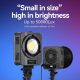 NiceFoto QY-2000A 200W Bi-Color Portable LED Video Light
