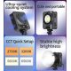 NiceFoto QY-2000A 200W Bi-Color Portable LED Video Light