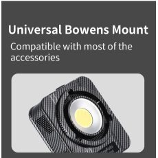 NiceFoto QY-2000A 200W Bi-Color Portable LED Video Light