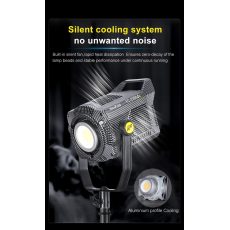 NiceFoto FC-2000A 200W Bi-Color COB LED Video Light