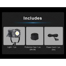 NiceFoto FC-2000A 200W Bi-Color COB LED Video Light
