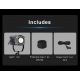 NiceFoto FC-2000A 200W Bi-Color COB LED Video Light