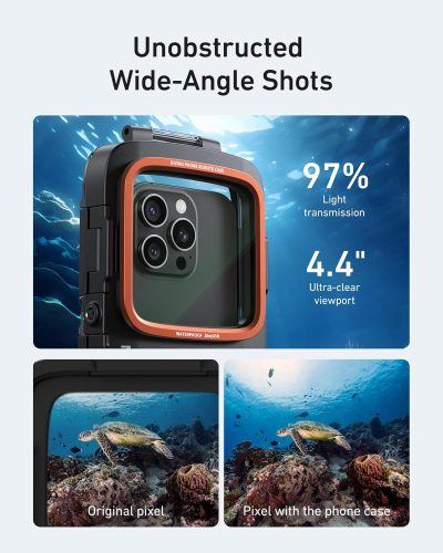 TELESIN Smartphone Diving Case with Remote Control TELESIN Smartphone Diving Case with Remote Control