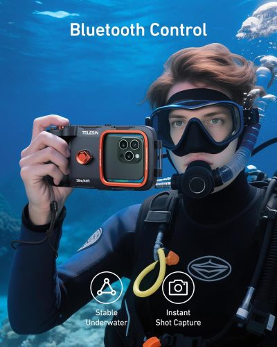 TELESIN Smartphone Diving Case with Remote Control TELESIN Smartphone Diving Case with Remote Control