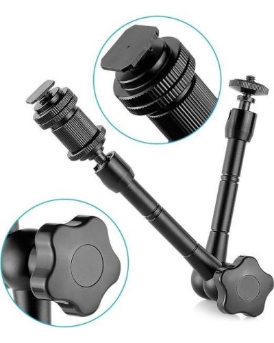 11inch Articulating Magic Arm for Camera LED light DSLR Rig LCD Monitor