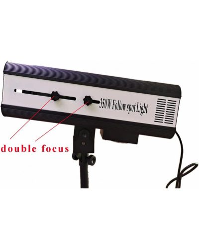LED 350W Double Focus Follow Spot Light