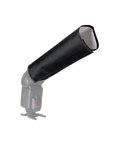 Flash Diffuser Reflector for DSLR Cameras - Bendable Silver Speedlight Flash Light Reflector