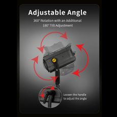 NiceFoto FC-3000A 300W Bi-Color COB LED Video Light