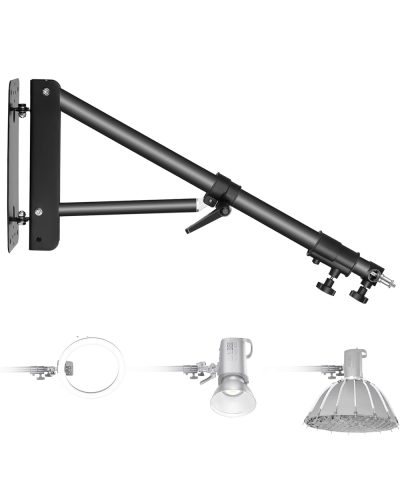 NiceFoto WB 1250 Wall Mount Boom Arm (75-120cm)