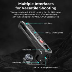 SmallRig Top Handle with Rec Trigger (ARRI Locating Screw) 4927