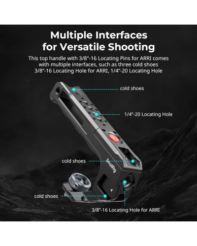 SmallRig Top Handle with Rec Trigger (ARRI Locating Screw) 4927