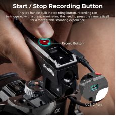 SmallRig Top Handle with Rec Trigger (ARRI Locating Screw) 4927