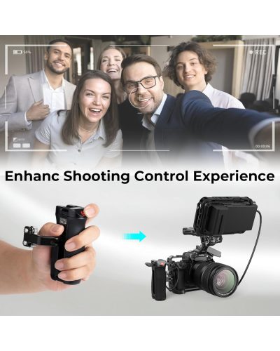 SmallRig Side Handle with Rec Trigger (1/4"-20 Screws) 4928