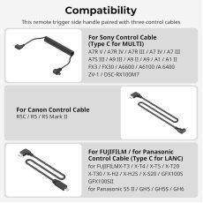 SmallRig Side Handle with Rec Trigger (1/4"-20 Screws) 4928