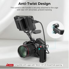 SmallRig Side Handle with Rec Trigger (1/4"-20 Screws) 4928