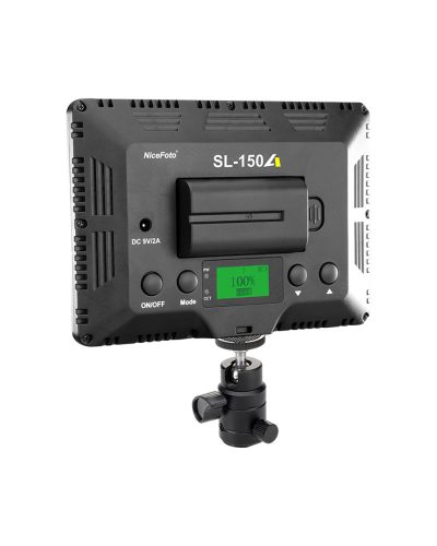 NiceFoto SL-150A 15W Bi-Colour Portable Video LED Light(with Battery)