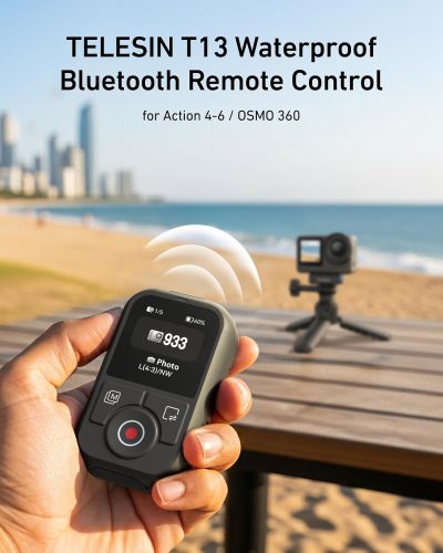 TELESIN T13 Bluetooth Remote Control for Select DJI Osmo Cameras