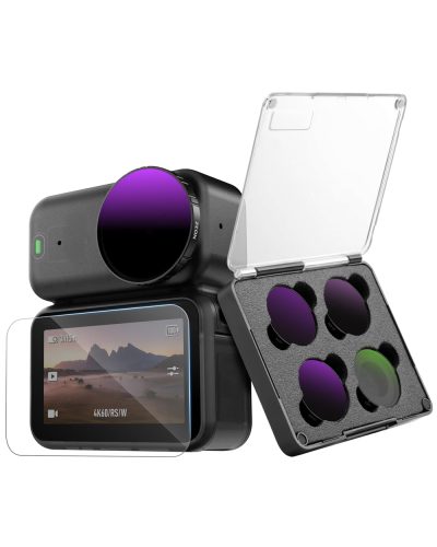 TELESIN CPL|ND8|ND16|ND32| 4-Filter Kit for DJI Osmo Nano TELESIN CPL|ND8|ND16|ND32| 4-Filter Kit for DJI Osmo Nano