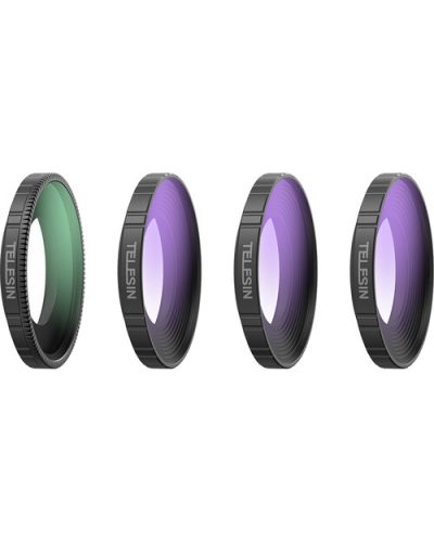 TELESIN CPL|ND8|ND16|ND32| 4-Filter Kit for DJI Osmo Nano