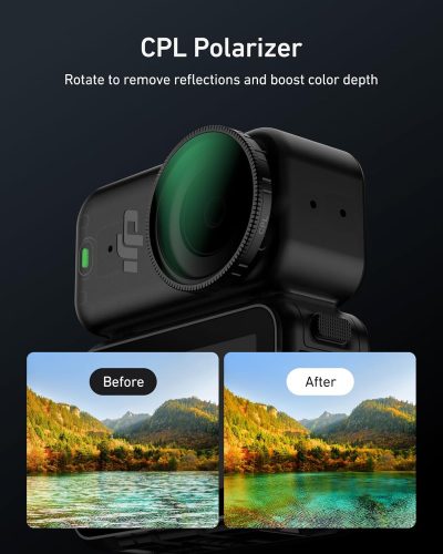 TELESIN CPL|ND8|ND16|ND32| 4-Filter Kit for DJI Osmo Nano