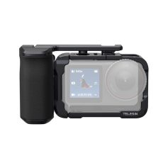 TELESIN Aluminum Street Shot Set for DJI Osmo Action 6 (Black)