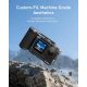 TELESIN Aluminum Street Shot Set for DJI Osmo Action 6 (Black)