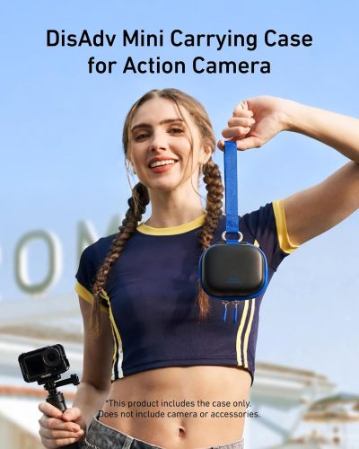 TELESIN DisAdv Mini Carrying Case for Action Camera (Black)