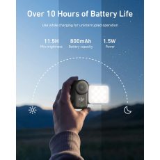 TELESIN Quick Release Fill Light for DJI Osmo Nano & Action 6