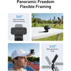 TELESIN Magnetic Pivot Clip for DJI Osmo Nano