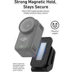 TELESIN Magnetic Pivot Clip for DJI Osmo Nano