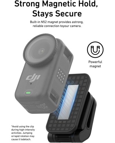 TELESIN Magnetic Pivot Clip for DJI Osmo Nano
