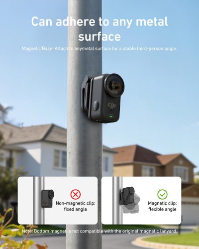 TELESIN Magnetic Pivot Clip for DJI Osmo Nano