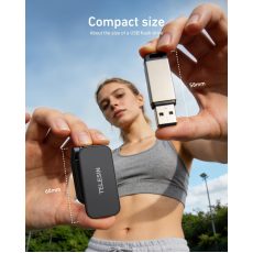 TELESIN Magnetic Pivot Clip for DJI Osmo Nano
