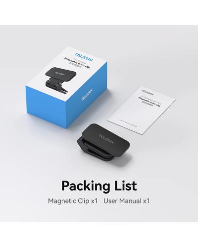 TELESIN Magnetic Pivot Clip for DJI Osmo Nano
