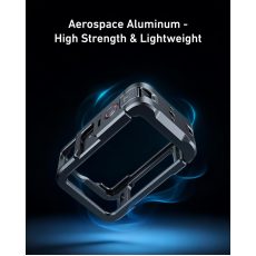 TELESIN Aluminum Alloy Protective Frame Cage for DJI Osmo Action 6