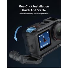 TELESIN Aluminum Alloy Protective Frame Cage for DJI Osmo Action 6