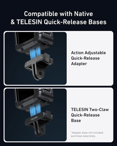 TELESIN Aluminum Alloy Protective Frame Cage for DJI Osmo Action 6