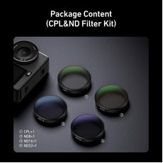 TELESIN CPL|ND8|ND16|ND32| 4-Filter Set for DJI Osmo Action 6