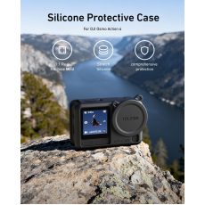 TELESIN Silicone Cover with Lens Cap for DJI Osmo Action 6